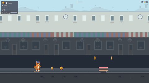 Une partie sur Shop Street, le monde dont le parcours se termine par Balloon King